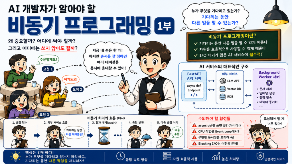 AI 서비스는 왜 개발할 때는 잘 되는데 운영에 가면 터질까?