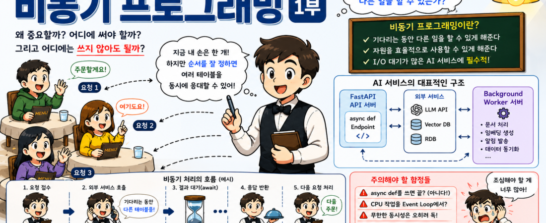 AI 서비스는 왜 개발할 때는 잘 되는데 운영에 가면 터질까?